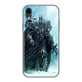 Дизайнерский пластиковый чехол для Iphone Xr World of warcraft