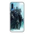 Дизайнерский силиконовый с усиленными углами чехол для Samsung Galaxy A50 World of warcraft