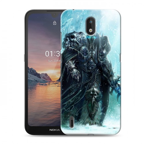 Дизайнерский силиконовый чехол для Nokia 1.3 World of warcraft