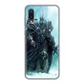 Дизайнерский пластиковый чехол для Samsung Galaxy A02 World of warcraft