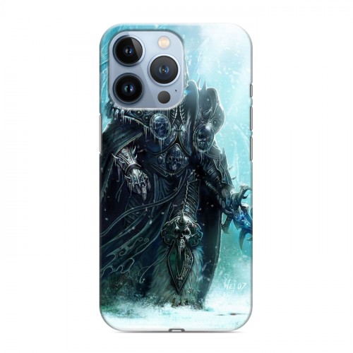 Дизайнерский силиконовый чехол для Iphone 13 Pro World of warcraft