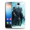 Дизайнерский пластиковый чехол для Lenovo S890 World of warcraft