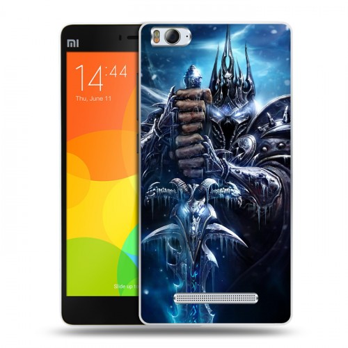 Дизайнерский пластиковый чехол для Xiaomi Mi4i World of warcraft