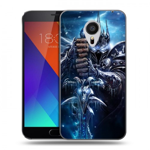 Дизайнерский пластиковый чехол для Meizu MX5 World of warcraft