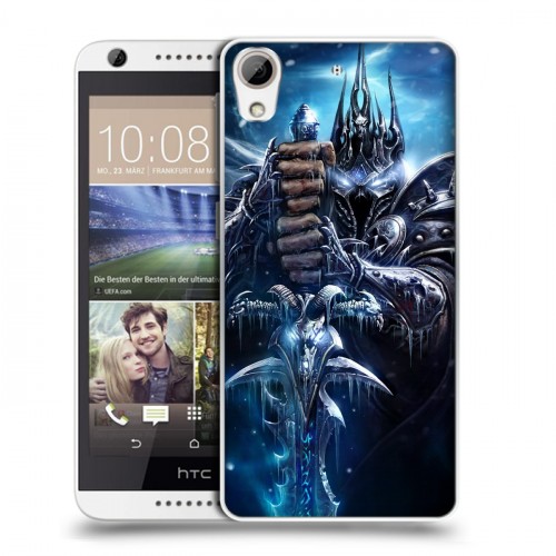 Дизайнерский силиконовый чехол для HTC Desire 626 World of warcraft