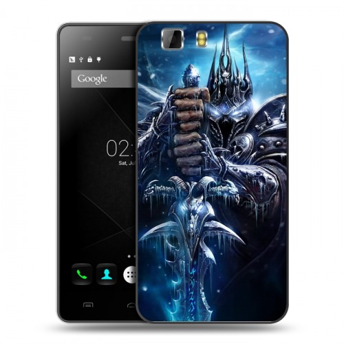 Дизайнерский силиконовый чехол для Doogee X5 World of warcraft