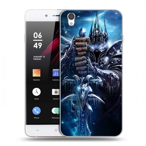 Дизайнерский пластиковый чехол для OnePlus X World of warcraft