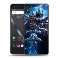 Дизайнерский пластиковый чехол для BQ Aquaris X5 World of warcraft