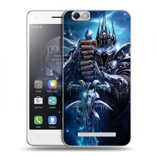 Дизайнерский силиконовый чехол для Lenovo Vibe C World of warcraft