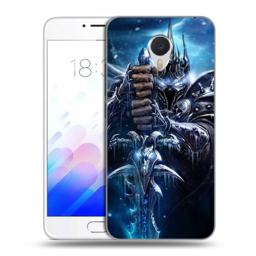 Дизайнерский пластиковый чехол для Meizu M3E World of warcraft