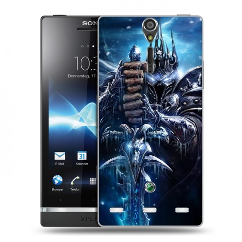 Дизайнерский пластиковый чехол для Sony Xperia S World of warcraft