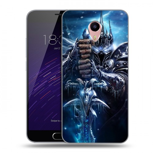 Дизайнерский пластиковый чехол для Meizu M3 Max World of warcraft