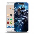 Дизайнерский пластиковый чехол для ZTE Blade V8 World of warcraft