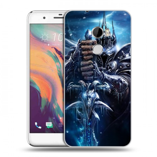 Дизайнерский пластиковый чехол для HTC One X10 World of warcraft