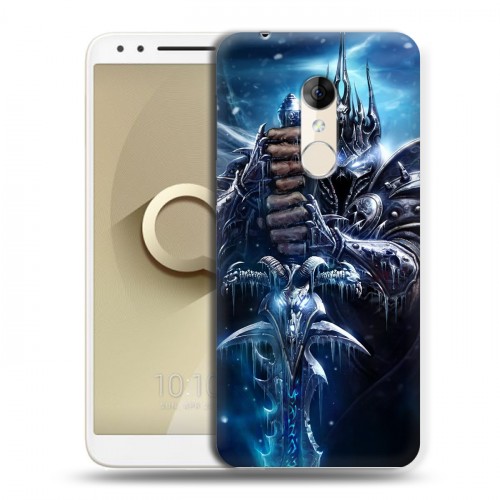 Дизайнерский пластиковый чехол для Alcatel 3 World of warcraft