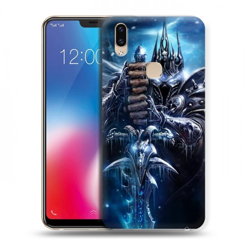 Дизайнерский пластиковый чехол для Vivo V9 World of warcraft