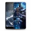 Дизайнерский пластиковый чехол для Nokia 5.1 World of warcraft