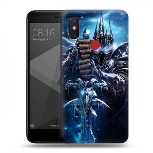 Дизайнерский пластиковый чехол для Xiaomi Mi8 SE World of warcraft