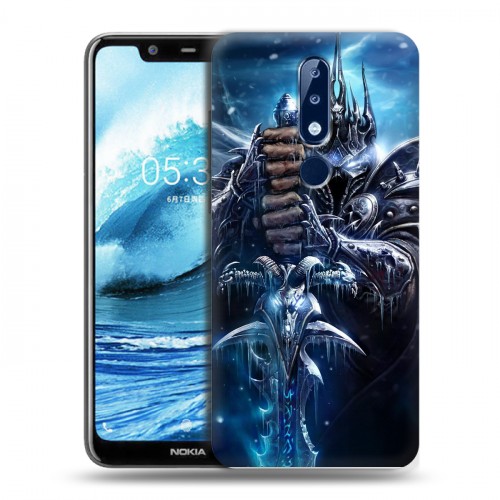 Дизайнерский силиконовый чехол для Nokia 5.1 Plus World of warcraft