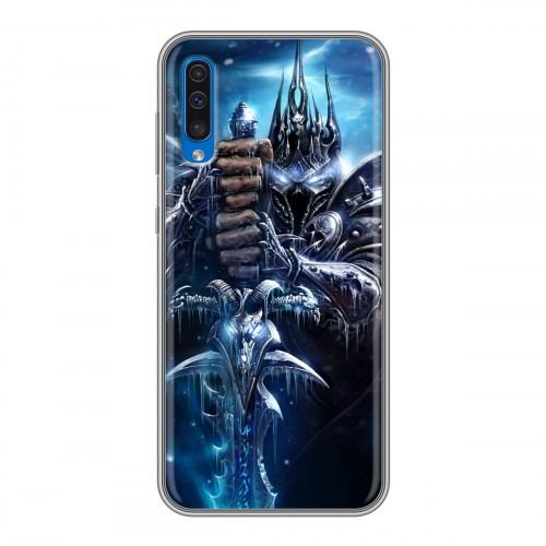 Дизайнерский силиконовый чехол для Samsung Galaxy A50 World of warcraft