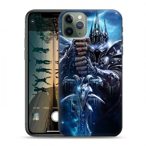 Дизайнерский пластиковый чехол для Iphone 11 Pro World of warcraft