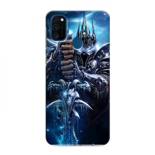 Дизайнерский силиконовый чехол для Samsung Galaxy M30s World of warcraft