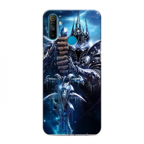 Дизайнерский силиконовый чехол для Realme C3 World of warcraft