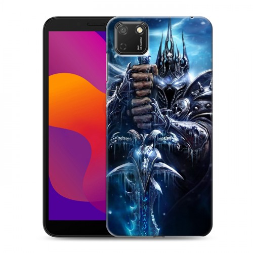 Дизайнерский силиконовый чехол для Huawei Honor 9S World of warcraft