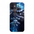 Дизайнерский силиконовый с усиленными углами чехол для Iphone 12 Mini World of warcraft