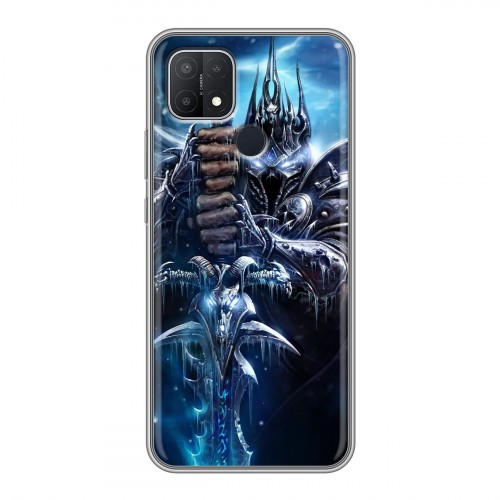 Дизайнерский силиконовый чехол для OPPO A15 World of warcraft