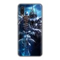 Дизайнерский пластиковый чехол для Samsung Galaxy A02 World of warcraft