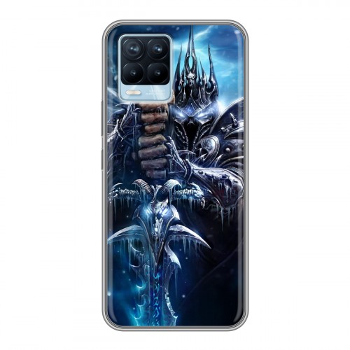 Дизайнерский силиконовый чехол для Realme 8 World of warcraft