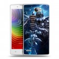 Дизайнерский пластиковый чехол для Lenovo S920 World of warcraft