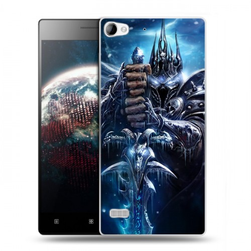 Дизайнерский пластиковый чехол для Lenovo Vibe X2 World of warcraft