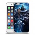 Дизайнерский силиконовый чехол для Iphone 6 Plus/6s Plus World of warcraft