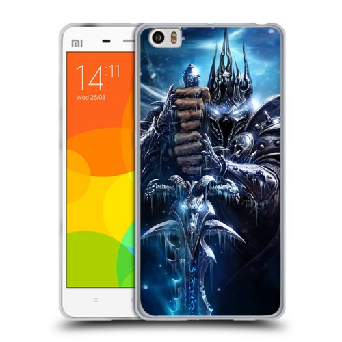 Дизайнерский пластиковый чехол для Xiaomi Mi Note World of warcraft