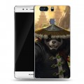 Дизайнерский пластиковый чехол для Huawei P9 Plus World of warcraft