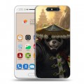 Дизайнерский пластиковый чехол для ZTE Blade V8 World of warcraft