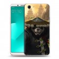 Дизайнерский пластиковый чехол для OPPO A83 World of warcraft