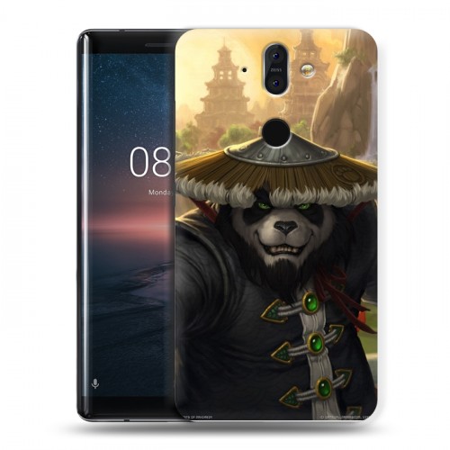 Дизайнерский пластиковый чехол для Nokia 8 Sirocco World of warcraft