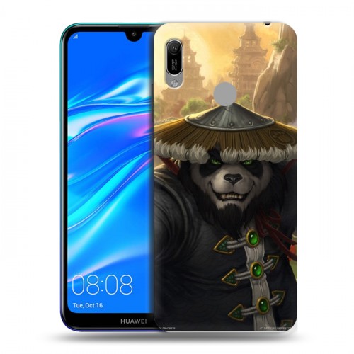 Дизайнерский пластиковый чехол для Huawei Y6 (2019) World of warcraft