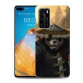 Дизайнерский пластиковый чехол для Huawei P40 World of warcraft