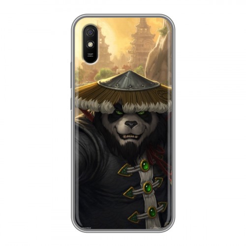 Дизайнерский силиконовый чехол для Xiaomi RedMi 9A World of warcraft