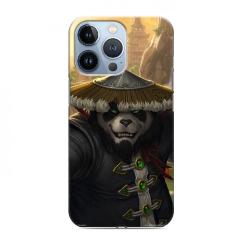 Дизайнерский силиконовый чехол для Iphone 13 Pro World of warcraft