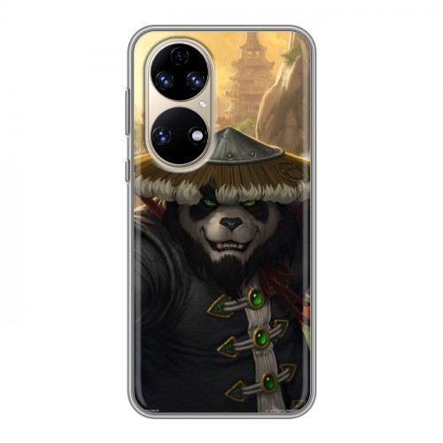 Дизайнерский силиконовый чехол для Huawei P50 Pro World of warcraft