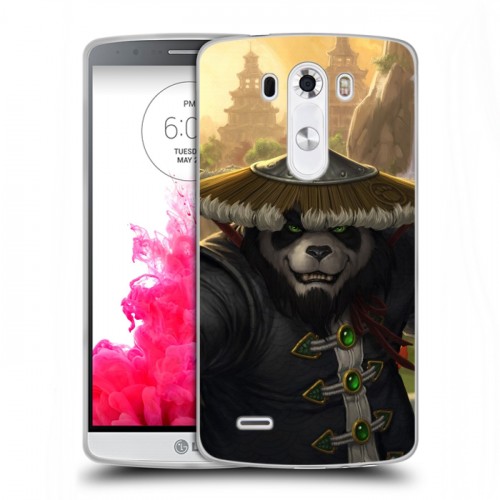 Дизайнерский пластиковый чехол для LG G3 (Dual-LTE) World of warcraft