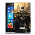 Дизайнерский пластиковый чехол для Microsoft Lumia 435 World of warcraft