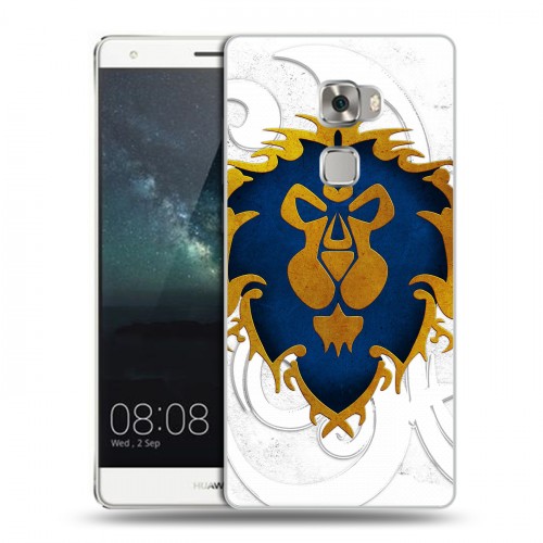 Дизайнерский пластиковый чехол для Huawei Mate S World of warcraft