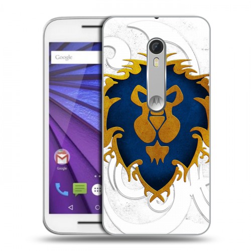 Дизайнерский пластиковый чехол для Lenovo Moto G World of warcraft