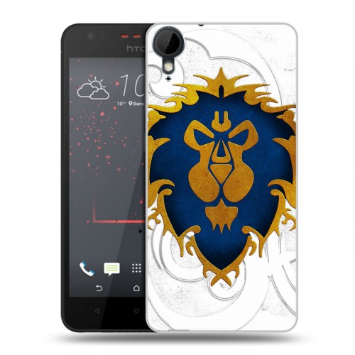 Дизайнерский пластиковый чехол для HTC Desire 825 World of warcraft